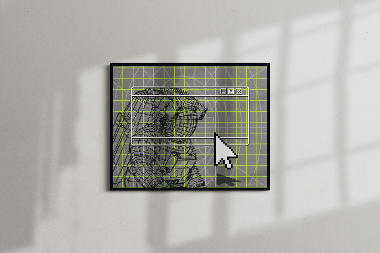 CyberSpace Art Print