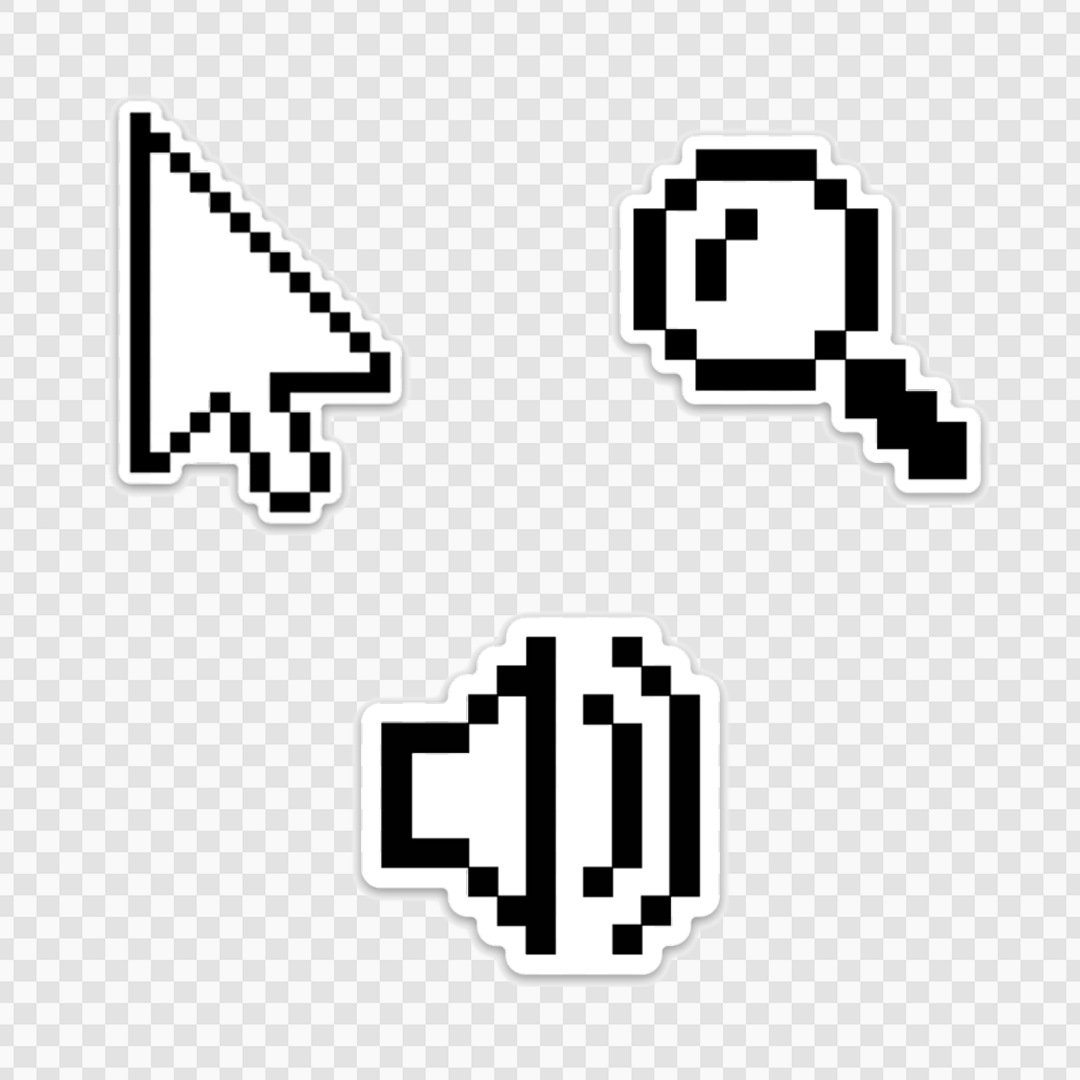 Pixelated Sticker Pack 1