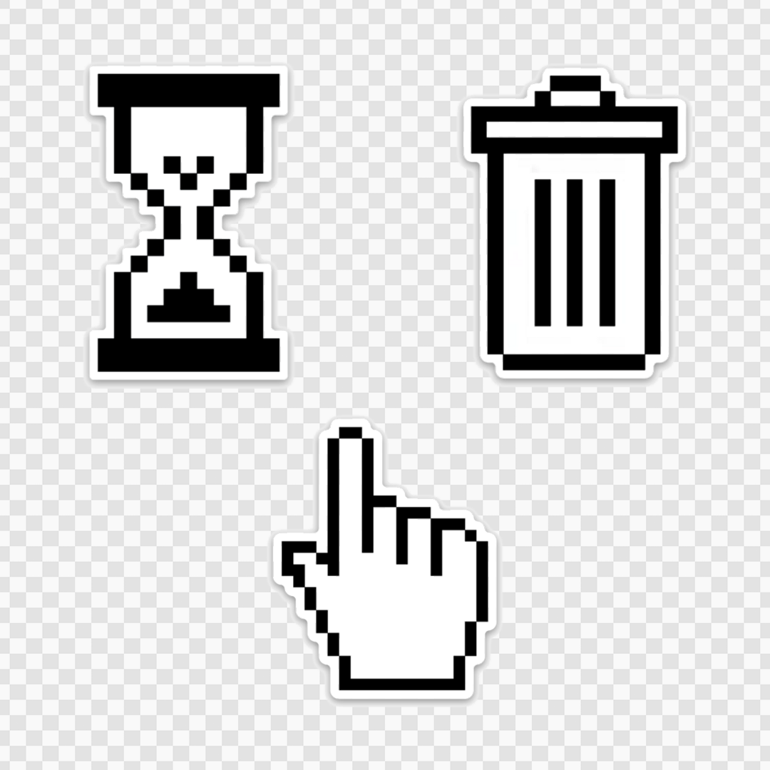 Pixelated Sticker Pack 2